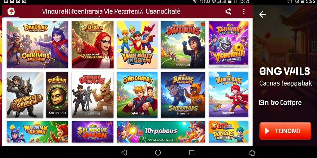 Sistem pembaruan yang menjaga game tetap fresh dan menarik.
