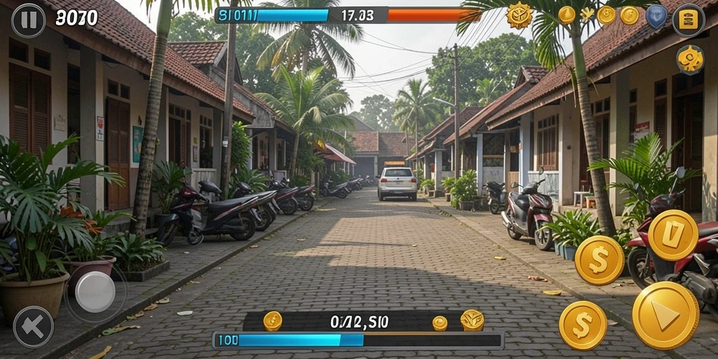 Level yang menantang dan penuh kejutan.