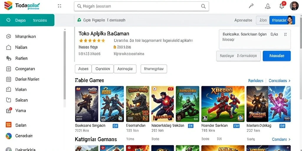 Fitur interaktif untuk bermain dengan teman-teman.